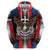 Personalized Slovakia Zip Hoodie The Eagle Double Cross Symbol - Wonder Print Shop