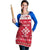 Poland Christmas Apron Pierogi Polish Snow - Wonder Print Shop