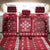 Poland Christmas Back Car Seat Cover Pierogi Polish Snow - Wonder Print Shop