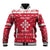 Poland Christmas Baseball Jacket Pierogi Polish Snow - Wonder Print Shop