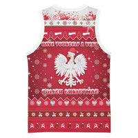 Poland Christmas Basketball Jersey Pierogi Polish Snow - Wonder Print Shop