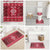 Poland Christmas Bathroom Set Pierogi Polish Snow - Wonder Print Shop