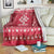 Poland Christmas Blanket Pierogi Polish Snow - Wonder Print Shop
