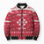 Poland Christmas Bomber Puffer Jacket Pierogi Polish Snow - Wonder Print Shop