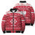 Poland Christmas Bomber Puffer Jacket Pierogi Polish Snow - Wonder Print Shop