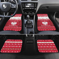 Poland Christmas Car Mats Pierogi Polish Snow - Wonder Print Shop