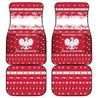 Poland Christmas Car Mats Pierogi Polish Snow - Wonder Print Shop