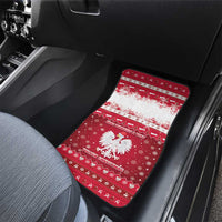 Poland Christmas Car Mats Pierogi Polish Snow - Wonder Print Shop