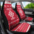 Poland Christmas Car Seat Cover Pierogi Polish Snow - Wonder Print Shop