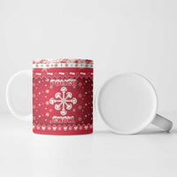 Poland Christmas Ceramic Mug Pierogi Polish Snow - Wonder Print Shop