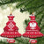 Poland Christmas Ceramic Ornament Pierogi Polish Snow - Wonder Print Shop