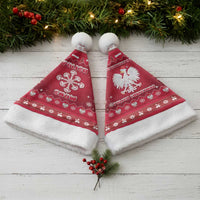 Poland Christmas Santa Hat Pierogi Polish Snow - Wonder Print Shop