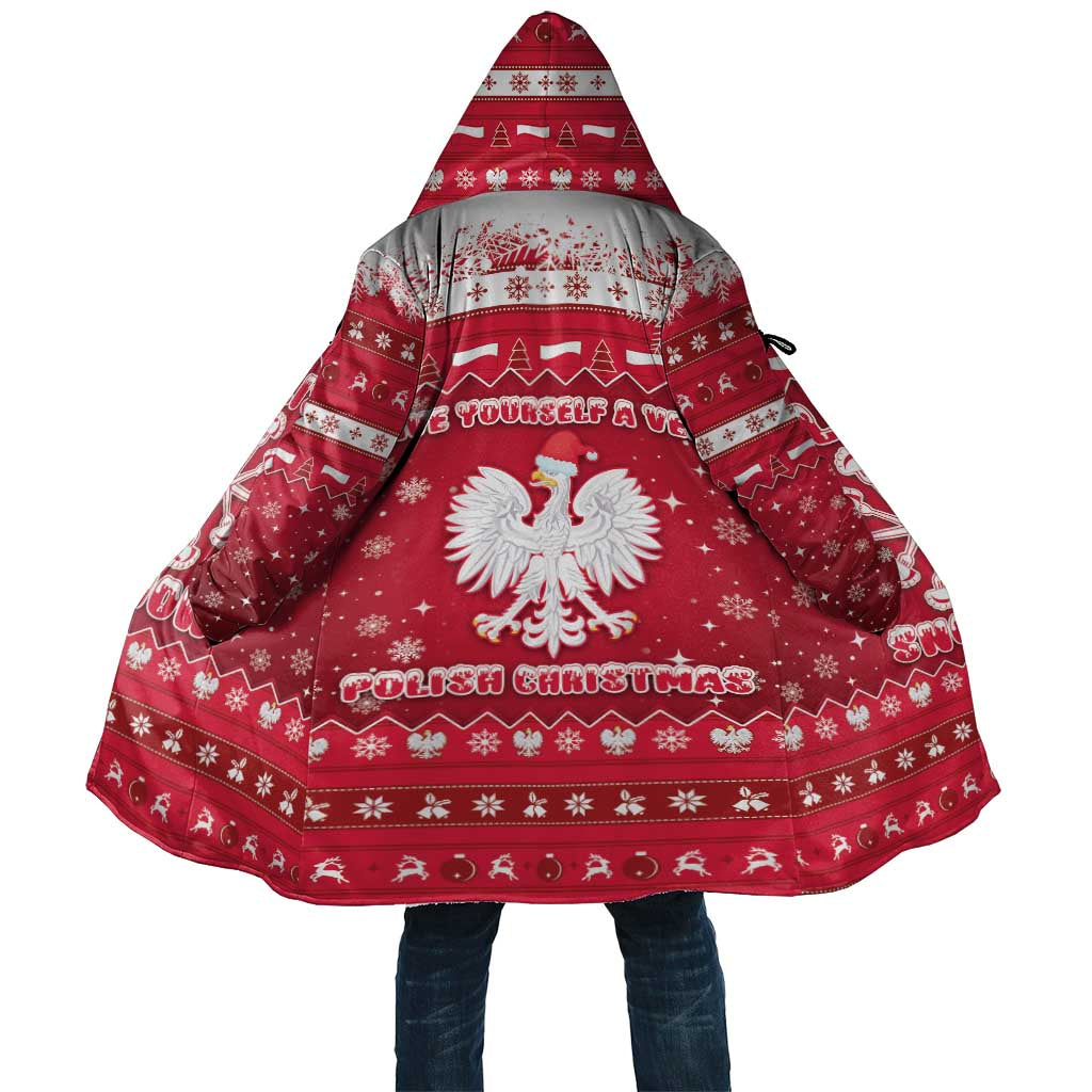 Poland Christmas Cloak Pierogi Polish Snow - Wonder Print Shop