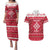 Poland Christmas Couples Matching Puletasi and Hawaiian Shirt Pierogi Polish Snow - Wonder Print Shop