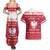 Poland Christmas Couples Matching Summer Maxi Dress and Hawaiian Shirt Pierogi Polish Snow - Wonder Print Shop