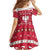 Poland Christmas Family Matching Long Sleeve Bodycon Dress and Hawaiian Shirt Pierogi Polish Snow - Wonder Print Shop