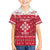 Poland Christmas Family Matching Long Sleeve Bodycon Dress and Hawaiian Shirt Pierogi Polish Snow - Wonder Print Shop