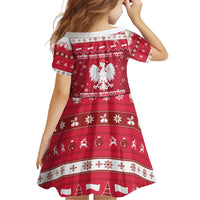 Poland Christmas Family Matching Mermaid Dress and Hawaiian Shirt Pierogi Polish Snow - Wonder Print Shop