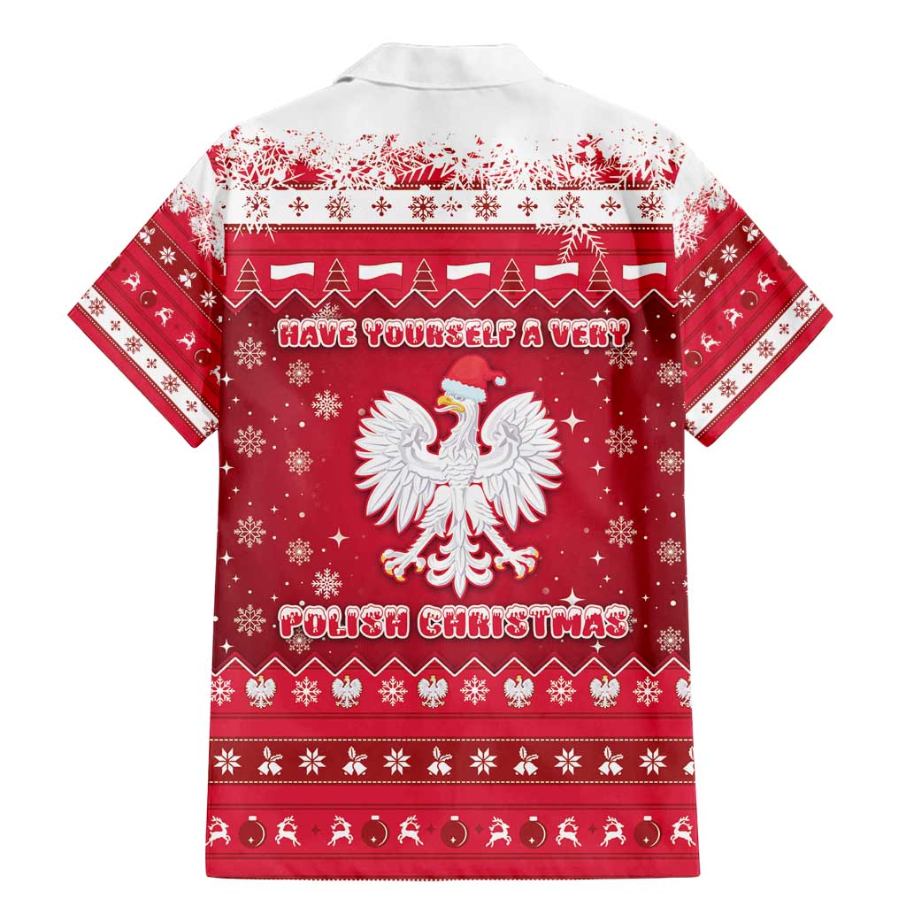 Poland Christmas Family Matching Mermaid Dress and Hawaiian Shirt Pierogi Polish Snow - Wonder Print Shop