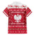 Poland Christmas Family Matching Off The Shoulder Long Sleeve Dress and Hawaiian Shirt Pierogi Polish Snow - Wonder Print Shop