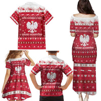 Poland Christmas Family Matching Puletasi and Hawaiian Shirt Pierogi Polish Snow - Wonder Print Shop