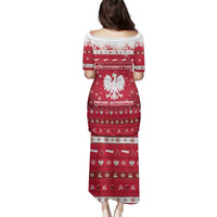 Poland Christmas Family Matching Puletasi and Hawaiian Shirt Pierogi Polish Snow - Wonder Print Shop