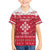 Poland Christmas Family Matching Short Sleeve Bodycon Dress and Hawaiian Shirt Pierogi Polish Snow - Wonder Print Shop