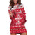 Poland Christmas Hoodie Dress Pierogi Polish Snow - Wonder Print Shop