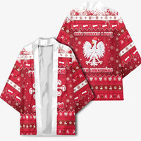 Poland Christmas Kimono Pierogi Polish Snow - Wonder Print Shop