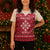 Poland Christmas Knitted V-Neck Vest Pierogi Polish Snow - Wonder Print Shop