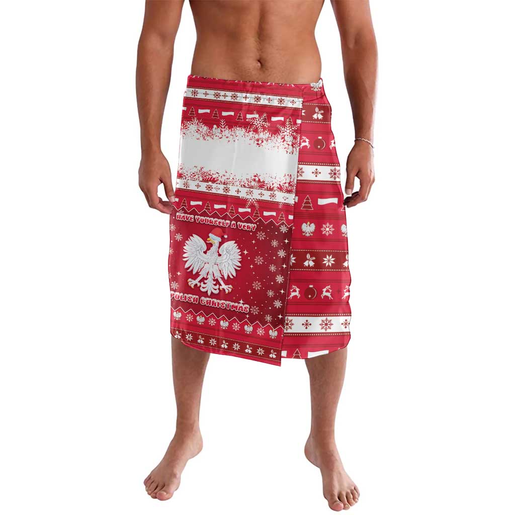 Poland Christmas Lavalava Pierogi Polish Snow - Wonder Print Shop