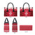Poland Christmas Leather Bag Pierogi Polish Snow - Wonder Print Shop