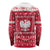 Poland Christmas Long Sleeve Shirt Pierogi Polish Snow - Wonder Print Shop