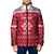 Poland Christmas Padded Jacket Pierogi Polish Snow - Wonder Print Shop