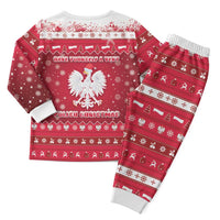 Poland Christmas Pajama Set Pierogi Polish Snow - Wonder Print Shop