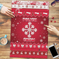 Poland Christmas Puzzle Pierogi Polish Snow - Wonder Print Shop