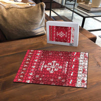 Poland Christmas Puzzle Pierogi Polish Snow - Wonder Print Shop