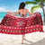 Poland Christmas Sarong Pierogi Polish Snow - Wonder Print Shop