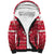 Poland Christmas Sherpa Hoodie Pierogi Polish Snow - Wonder Print Shop