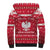 Poland Christmas Sherpa Hoodie Pierogi Polish Snow - Wonder Print Shop