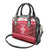 Poland Christmas Shoulder Handbag Pierogi Polish Snow - Wonder Print Shop