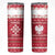 Poland Christmas Skinny Tumbler Pierogi Polish Snow - Wonder Print Shop
