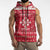 Poland Christmas Sleeveless Zip Hoodie Pierogi Polish Snow - Wonder Print Shop
