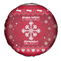 Poland Christmas Spare Tire Cover Pierogi Polish Snow - Wonder Print Shop