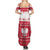 Poland Christmas Summer Maxi Dress Pierogi Polish Snow - Wonder Print Shop