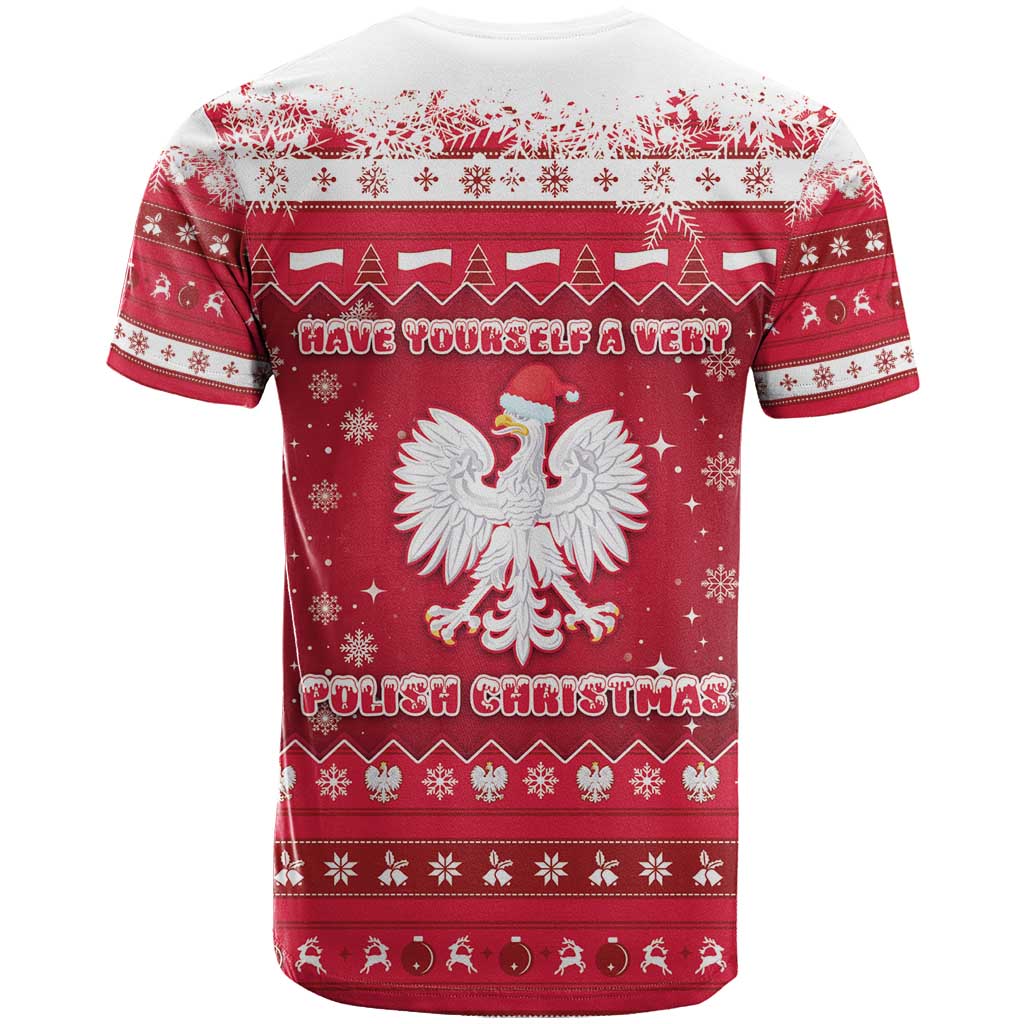 Poland Christmas T Shirt Pierogi Polish Snow - Wonder Print Shop