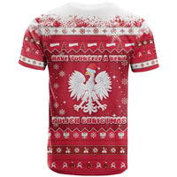 Poland Christmas T Shirt Pierogi Polish Snow - Wonder Print Shop