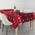 Poland Christmas Tablecloth Pierogi Polish Snow - Wonder Print Shop