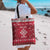 Poland Christmas Tote Bag Pierogi Polish Snow - Wonder Print Shop