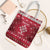 Poland Christmas Tote Bag Pierogi Polish Snow - Wonder Print Shop